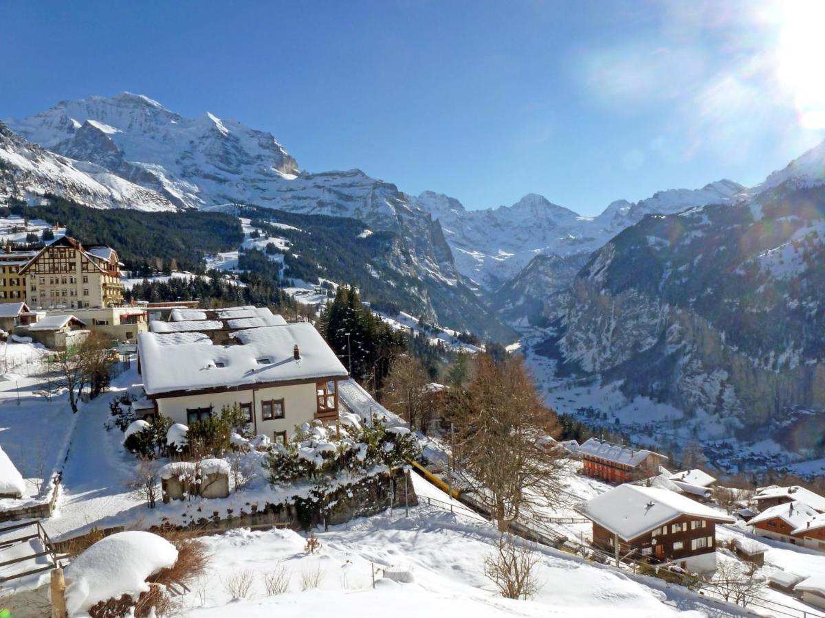Apartment Breithorn-Residence-3 By Interhome Wengen Exterior photo